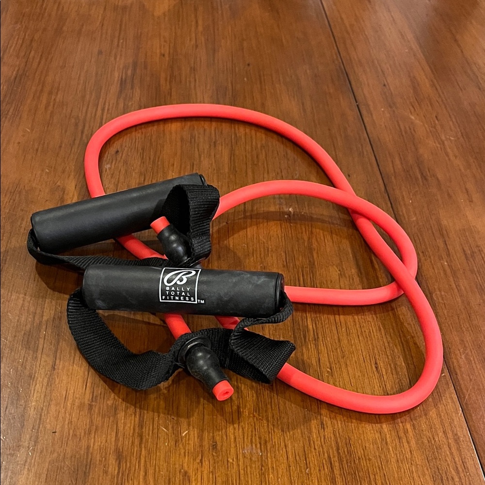 Bally Total Fitness Exercise Training Resistance Band red